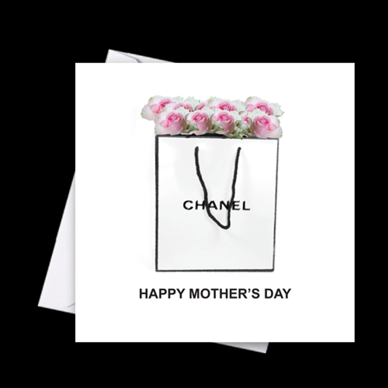 Chanel Mothers Day Card – buy online or call 0151 928 2872